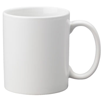 White Ceramic Sublimation Mugs - 11 oz