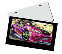 Sublimation License Plate