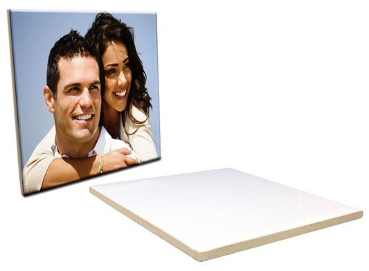 Ceramic Sublimation Tile, Glossy- 6" x 6"