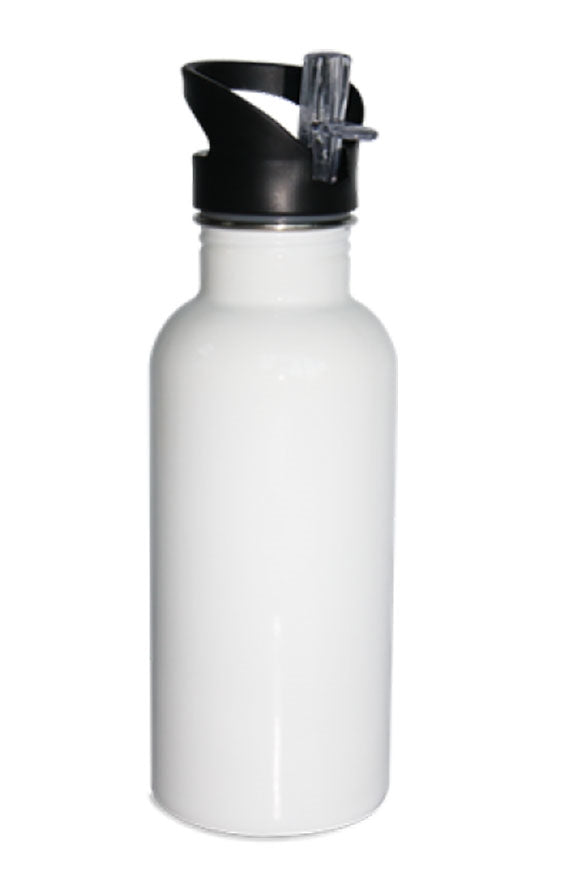 Stainless Steel Sports Bottle Silver - 20 oz